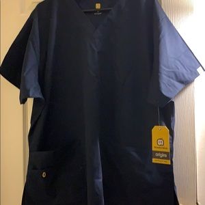 WonderWink Navy Scrub Set